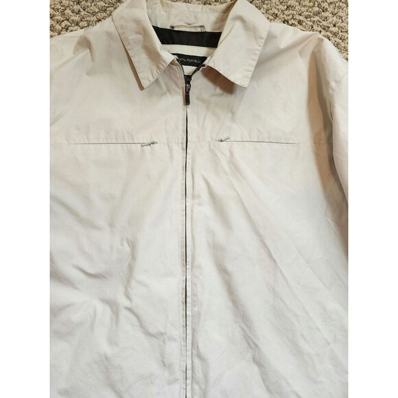 Banana Republic Men's Water Repellant Jacket with Pockets and Chest Pockets XL - Picture 4 of 12